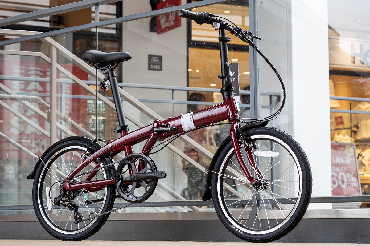 TERN】街中を駆ける折り畳み自転車「LINK A7」今なら3色から選べます
