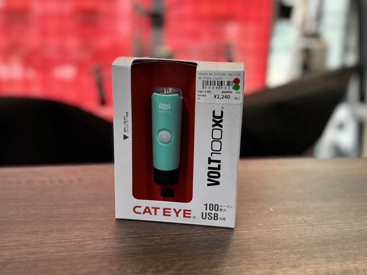 キャットアイ(CAT EYE) LEDヘッドライト VOLT100XC HL-EL051RC USB充電