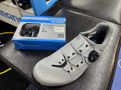 SHIMANO】シューズとペダル同時購入でペダルが10％OFF