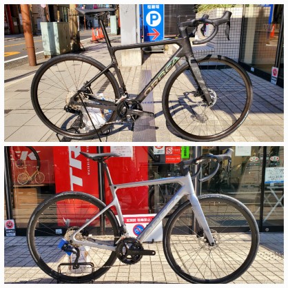 【特価ORBEA】23年モデルの旧型ORCA M30i(105Di2)の店頭在庫残り２台！このフレーム形状も人気ですね！ | 川崎で自転車をお探しならY's Road 川崎店