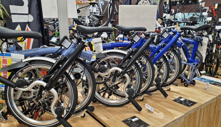 BROMPTON】GWに乗りたい！？川崎の店頭在庫ブロンプトンなら可能です