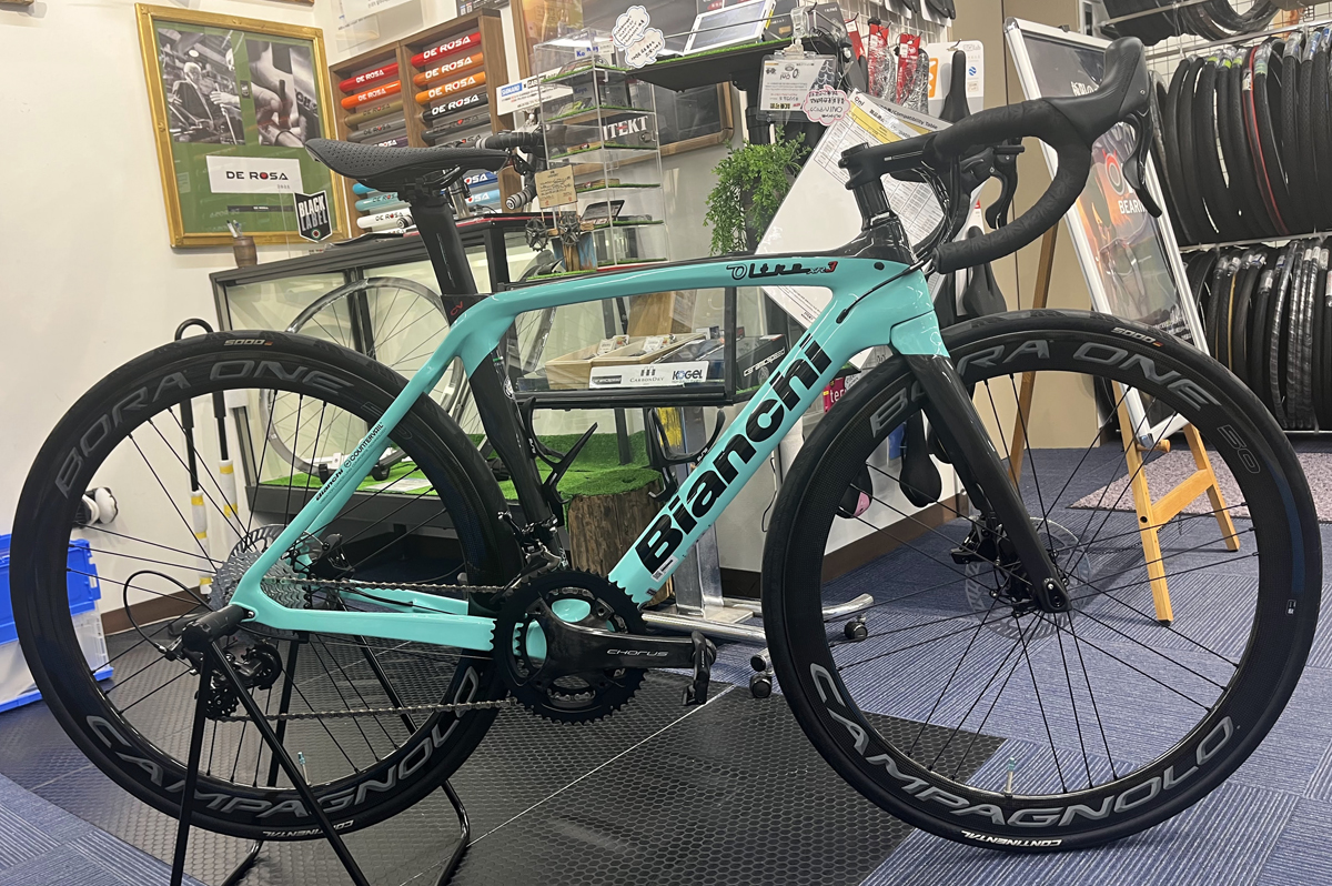 お客様の1台】BIANCHI XR3 オールイタリアンで組み立て | 川崎で自転車 