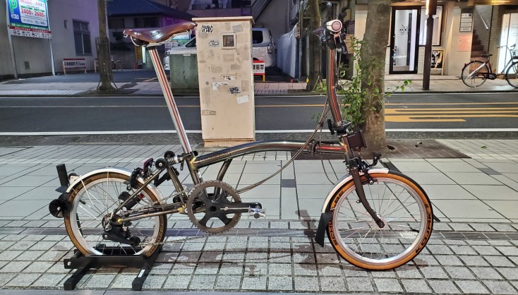 【お客様の壱台】川崎店オープン初年度から通っていただいているT様のBROMPTONをカスタムさせて頂きました！ | 川崎で自転車をお探しならY