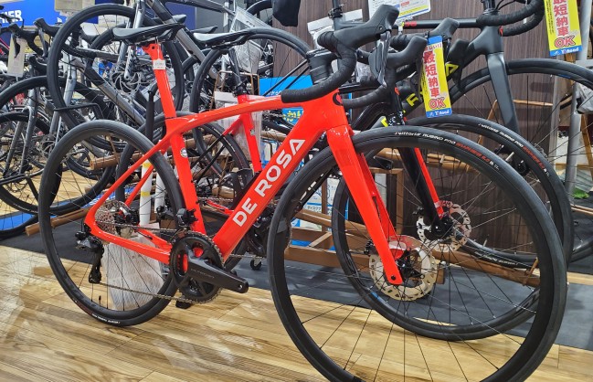 DE ROSA】IDOL DISK ULTEGRA Di2の店頭在庫残り1台になりました