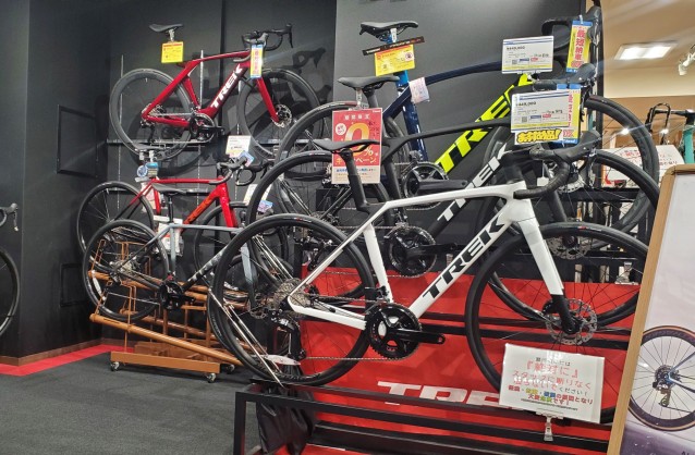 TREK】今日現在のトレック・ロードバイクの店頭在庫リスト＠ワイズロード川崎 | 川崎で自転車をお探しならY's Road 川崎店