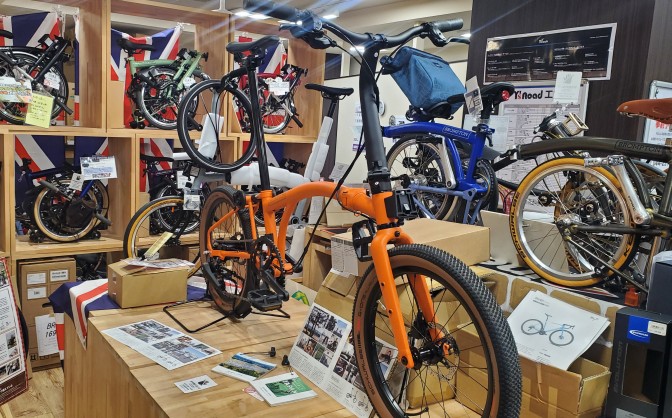 【BROMPTON】G LINEの試乗車スタンバイOK！ご予約受付も本日9/1から開始です！ | 川崎で自転車をお探しならY's Road 川崎店