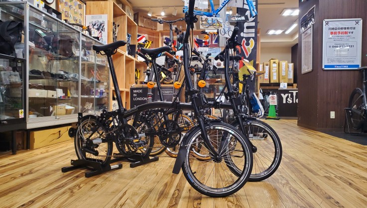 【BROMPTON】24年の6速ブロンプトンがまさかの再入荷！人気のブラックが２タイプ在庫有り！ | 川崎で自転車をお探しならY's Road 川崎店