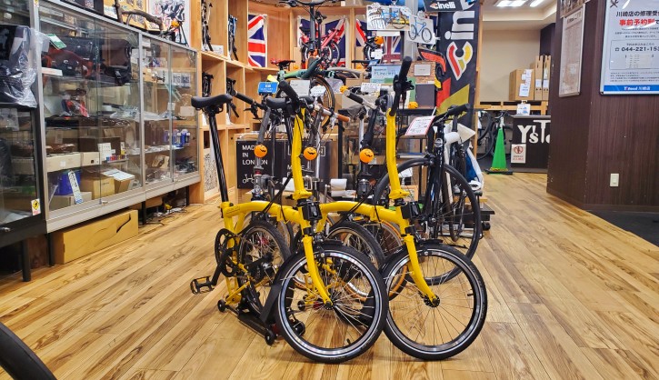 ブロンプトン　バンブルビーイエロー　S6R　今週限定お値引き ブロンプトン バンブルビーイエロー S6R 今週限定お値引き