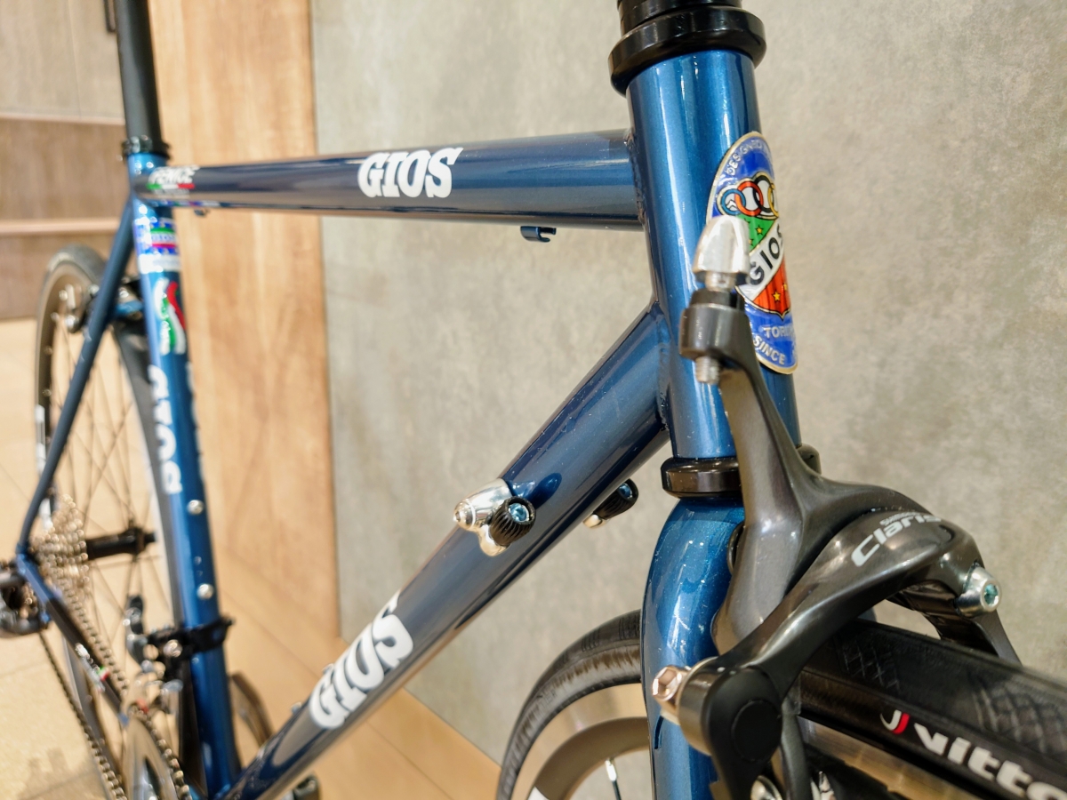 GIOS FENICE ロードバイク ブルー クロモリ GIOS FENICE オススメのロードバイクです。 | Climb cycle sports
