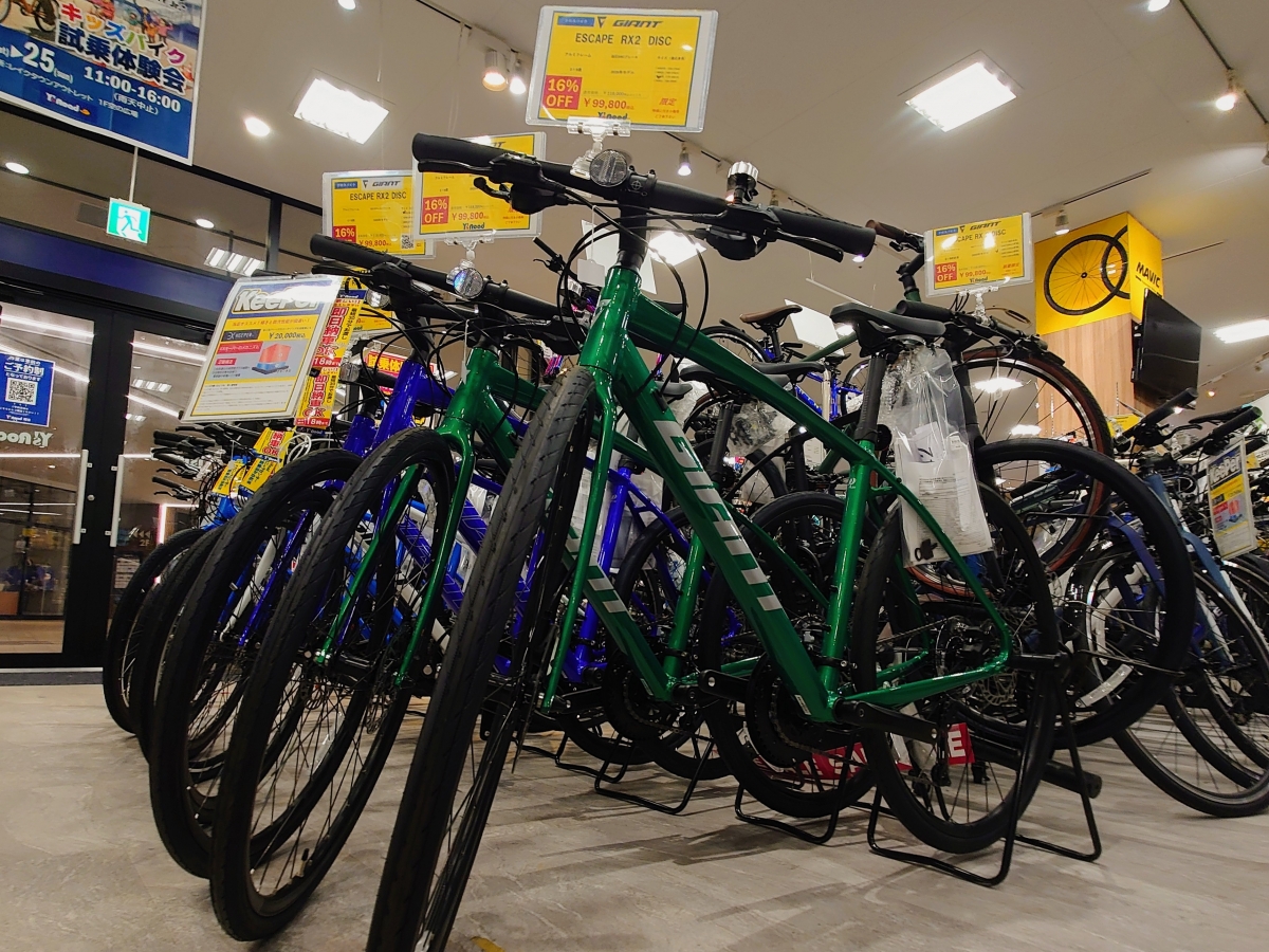 GIANT Escape RX 2 Disc 売場