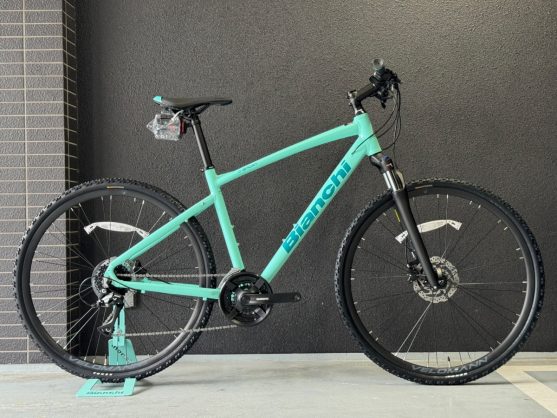 BIANCHI】京都店初入荷！！サスペンションが付いた新型クロスバイクC-SPORT CROSS 2！！ | 京都でスポーツ自転車をお探しならY's  Road 京都店