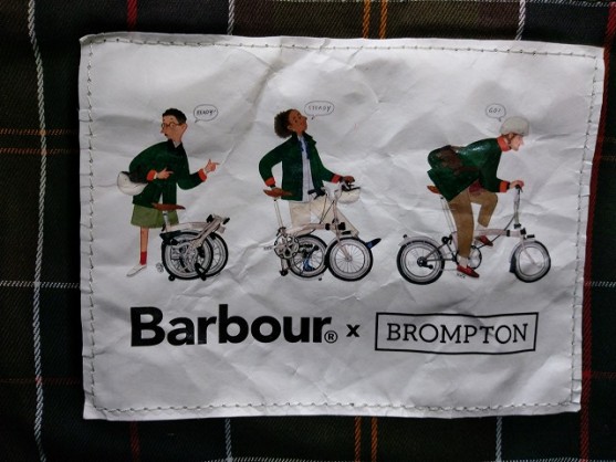 【BROMPTON×Barbour】最速入荷！限定コラボモデルはまだご