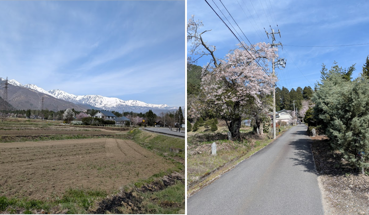 空が広いだけでうれしくなります。