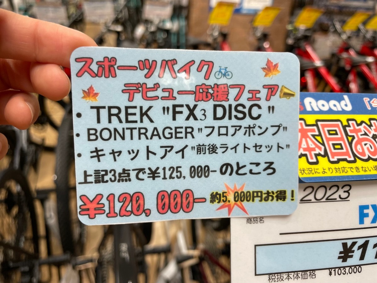 TREK FX3 DISC