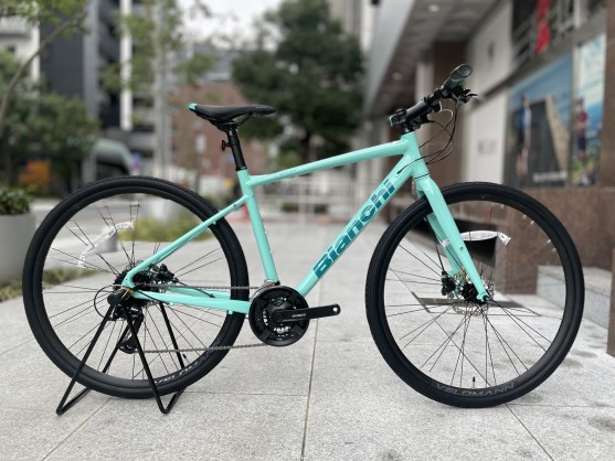 ディスクブレーキじゃないとダメ？バイク紹介 C-SPORT1【BIANCHI