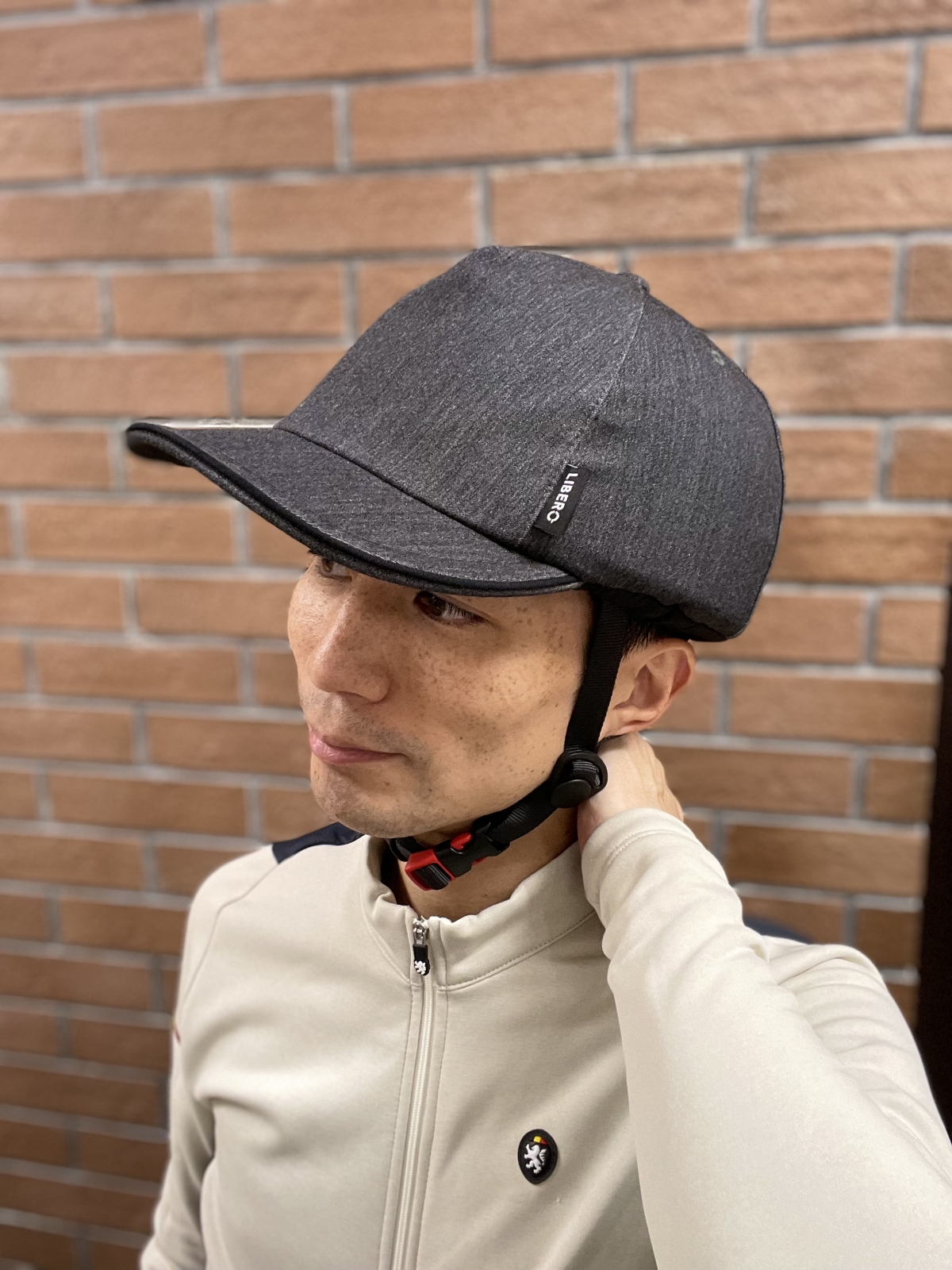 KABUTO LIBERO ヘルメット テレビで紹介 メーテレ 名古屋テレビ アップ ドデスカ 帽子みたいなヘルメット 努力義務化