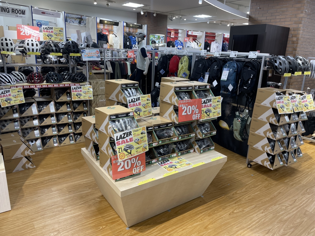 在庫拡大！LAZER在庫一掃20％OFF！対象モデルを一挙公開！ | サイクルウェアのことならY's Road 名古屋ウェア館