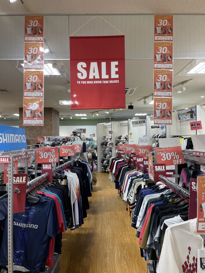 2025 SUMMER WEAR SALE ワイズロード オンライン Y'S ROAD サイクルウェア