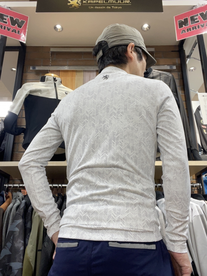 KAPELMUUR ストレッチウインドブレーカー ウォームジャージ フェードヘリボーン 長袖ジャージ 秋ウェア 秋サイクリング カペルミュール 2025