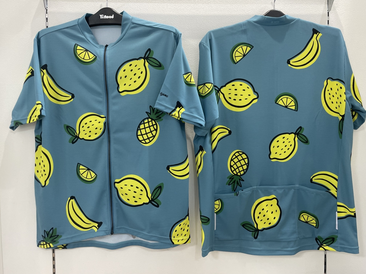 PEARL iZUMi シティライドフィット サイクルジャージ サイクルウェア 夏ジャージ フルーツ ラウンド ワイズロード