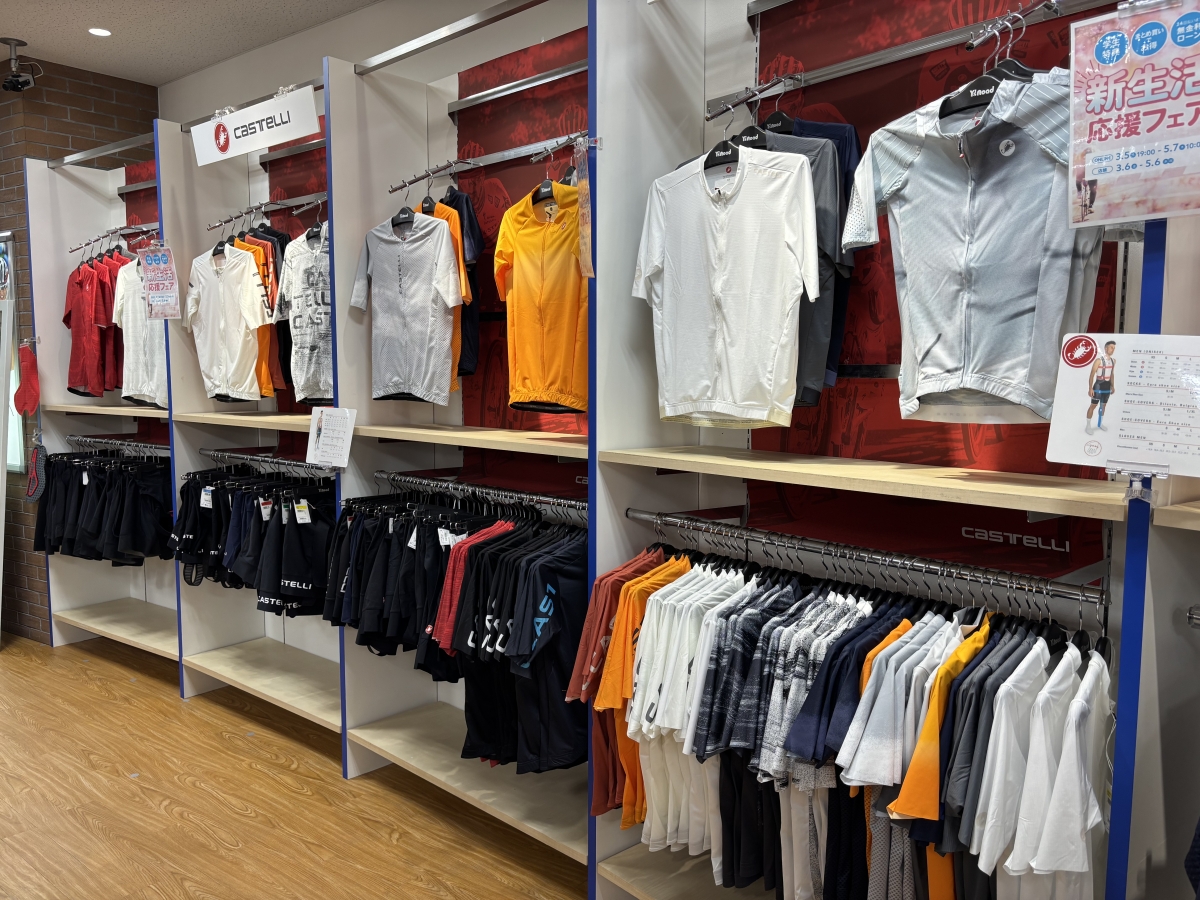 2026年 26SS CASTELLI SUMMER JERSEY サイクルジャージ 新作 入荷 試着 サイズ