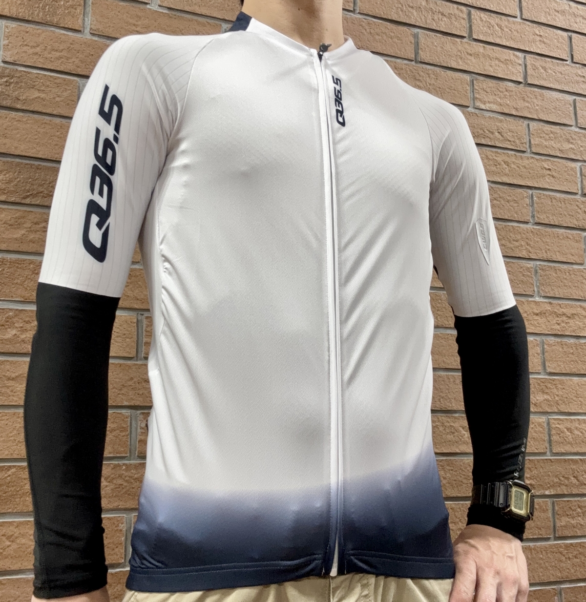 Q36.5 Gregarius Pro Collar Fade Signature Jersey Bib Shorts