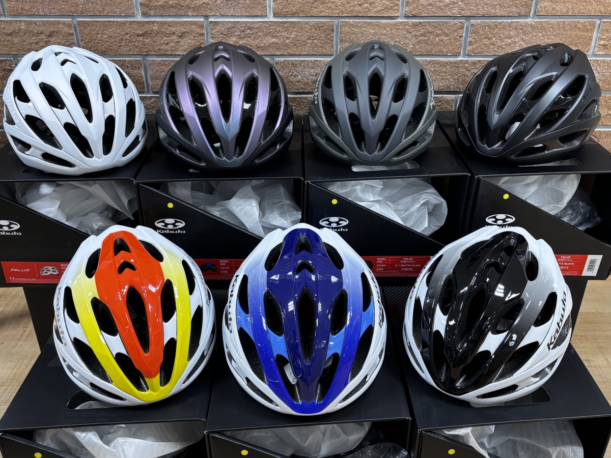 KABUTO FALUX ファルクス 入荷 全カラー ワイズロード ヒルクライム おすすめ 軽量