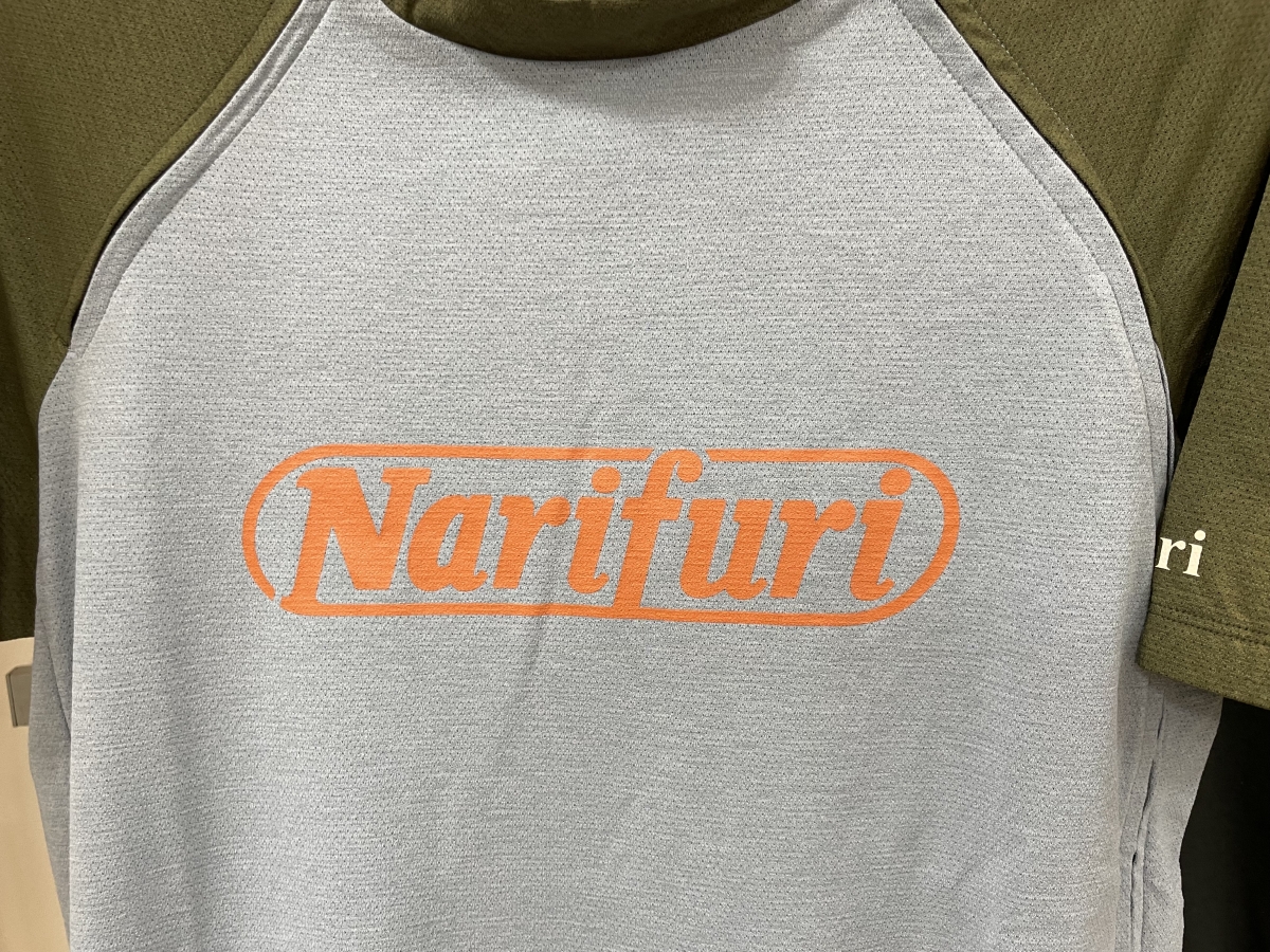 narifuri アクティブメッシュサイクルジャージ スプリット （グラフィック）