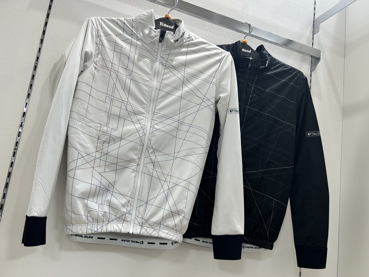 PEARL-IZUMI 長袖ジャージ 3515-BL ウィンドシェル サーモ ジャージ