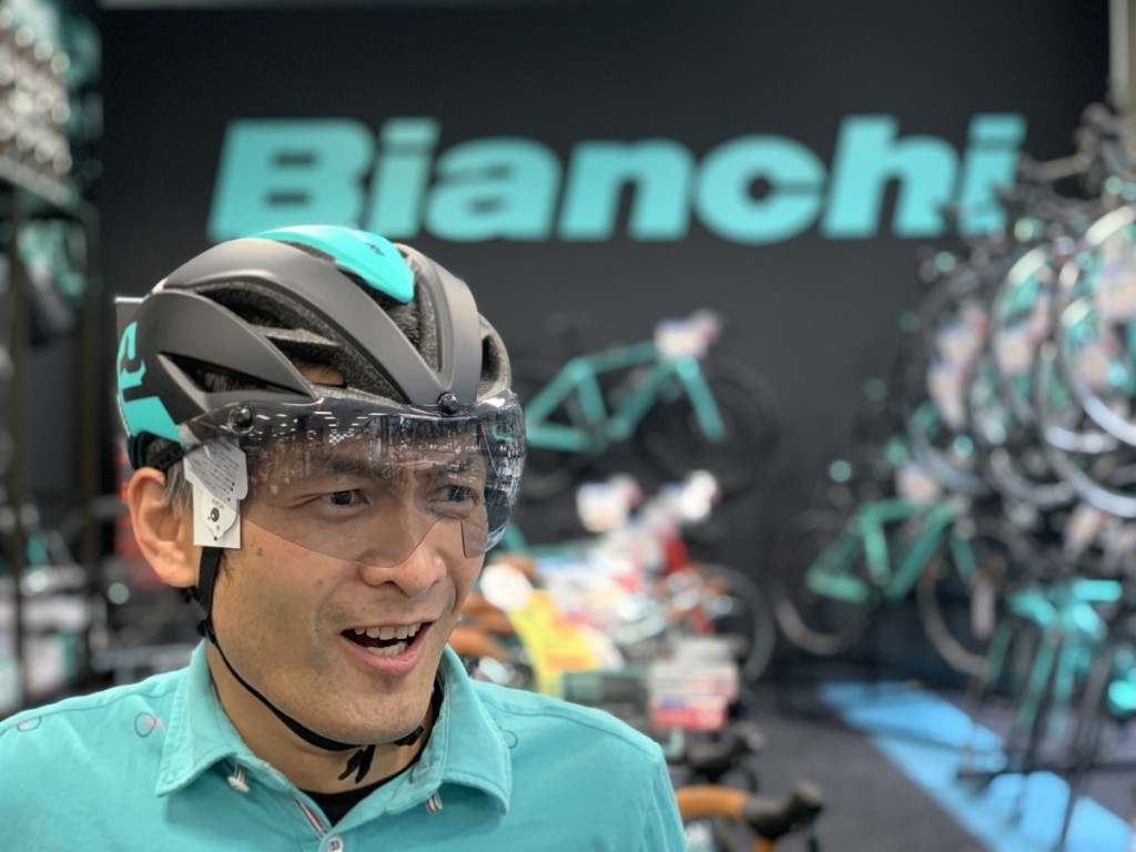 愛用 Bianchi ヘルメット AERO-R1 L XL sushitai.com.mx