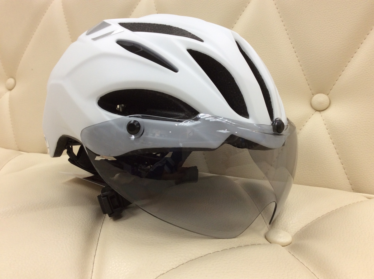 自動車/バイクOGK Kabuto カブト VITT  ヘルメット シールド付コンパクトモデル