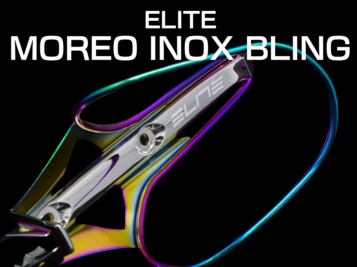 ELITE MOREO INOX BLING チタン　焼き入れ　オイルスリック　パープル　イリディセント