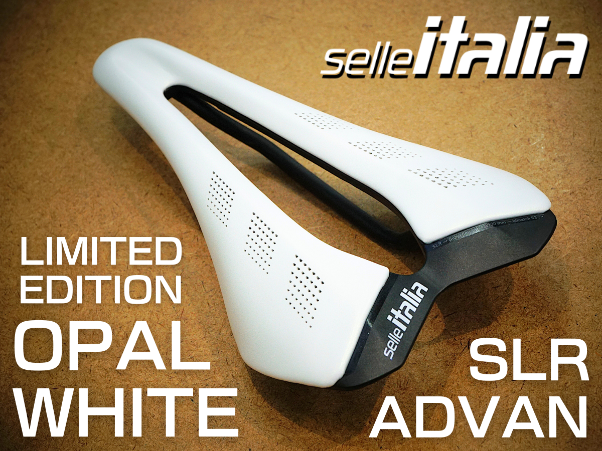 SELLE ITALIA SLR ADVAN OPAL WHITE MODEL 2