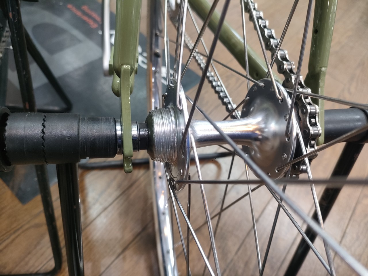 SURLY NEW HUB シングル 固定ギア 前後セット ピスト - 通販