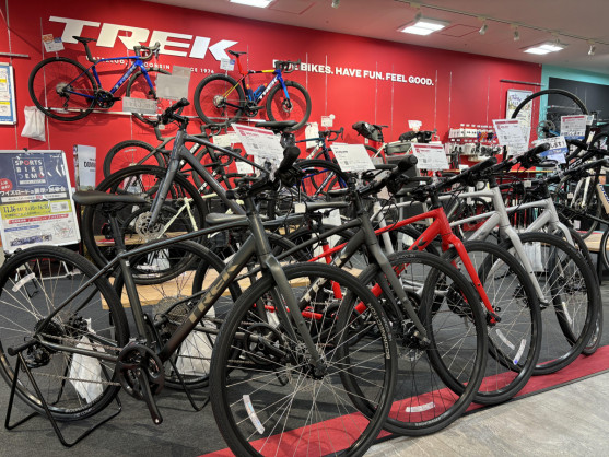 TREK】通勤や街乗りに便利なTREKのクロスバイクの店頭在庫のご紹介です