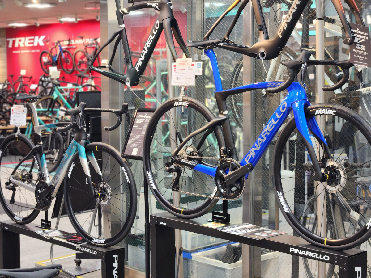 【ピナレロルーム新橋】リニューアルオープンを記念して『DOGMA F オリジナル完成車』を更にお得にご案内中！ | 新橋 銀座 港区 中央区でスポーツ自転車をお探しならY's Road 新橋店