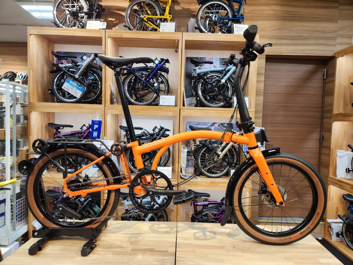 【BROMPTONｘ新橋】話題の『G-Line』の試乗車が入荷しました！予約受付中！ | 新橋 銀座 港区 中央区でスポーツ自転車をお探しならY's Road 新橋店