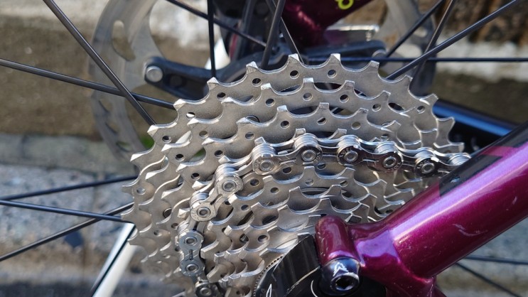 スプロケット洗浄