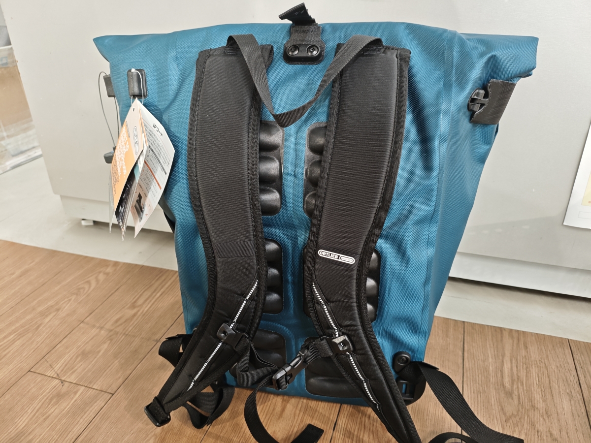 ORTLIEB】バックパック×サイドバッグ、更に防水で大容量！買物