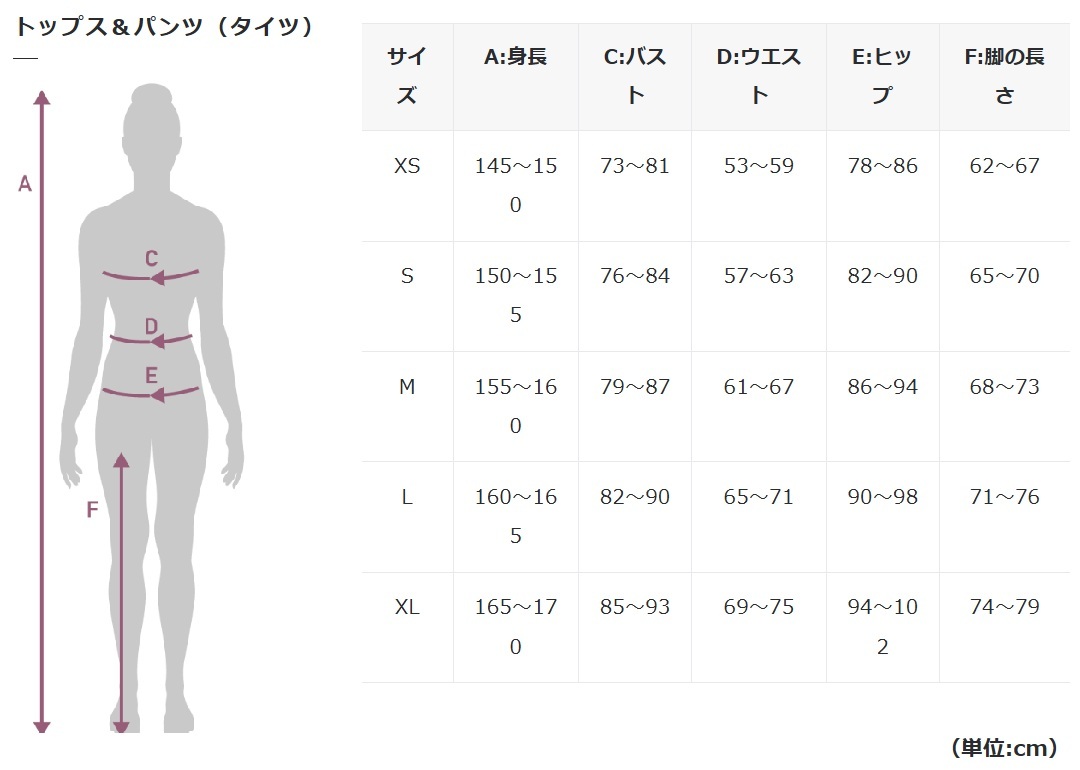 パールサイズ 女