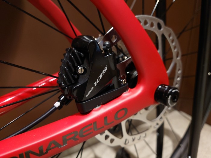 PINARELLO PARIS DISK 105ブレーキ