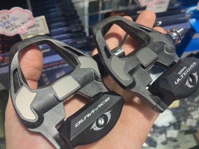 デュラペダル　改 シマノ SHIMANO DURA-ACE PD-R9100 SPD-SL ビンディングペダル