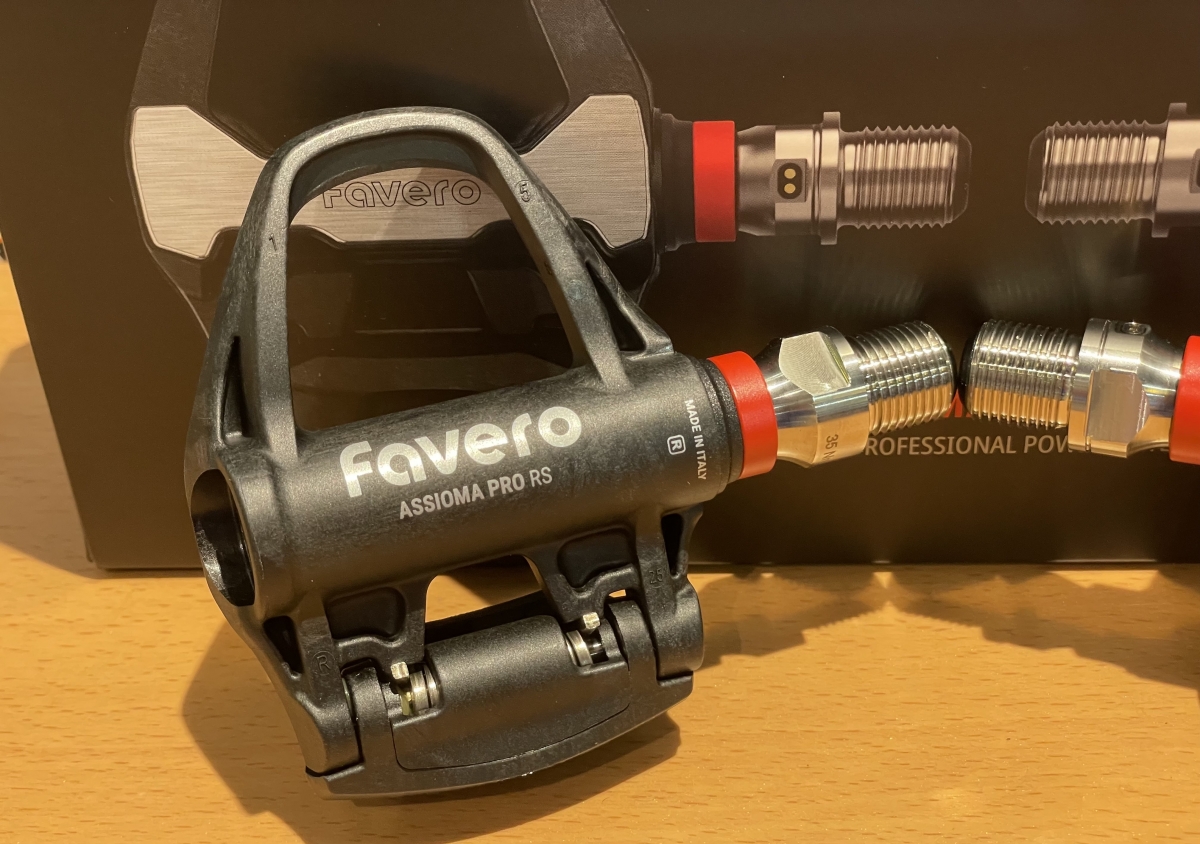 パーツ FAVERO Assioma PRO RS-2 Favero Assioma PRO RS-2 Dual Side Power Meter Pedals 773-20