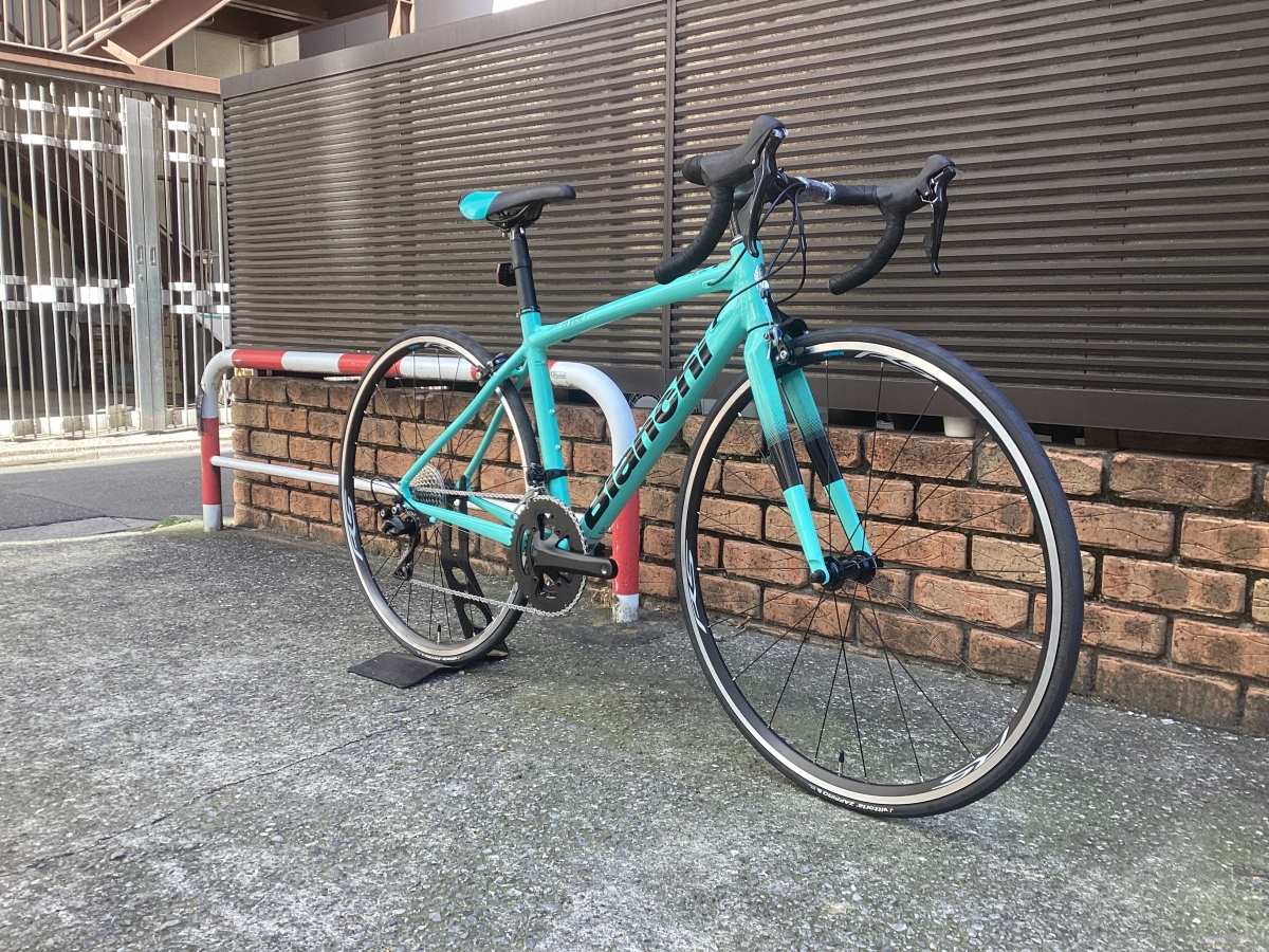 BIANCHI】105コンポを搭載「VIA NIRONE7 105」 | 上野、御徒町で自転車 