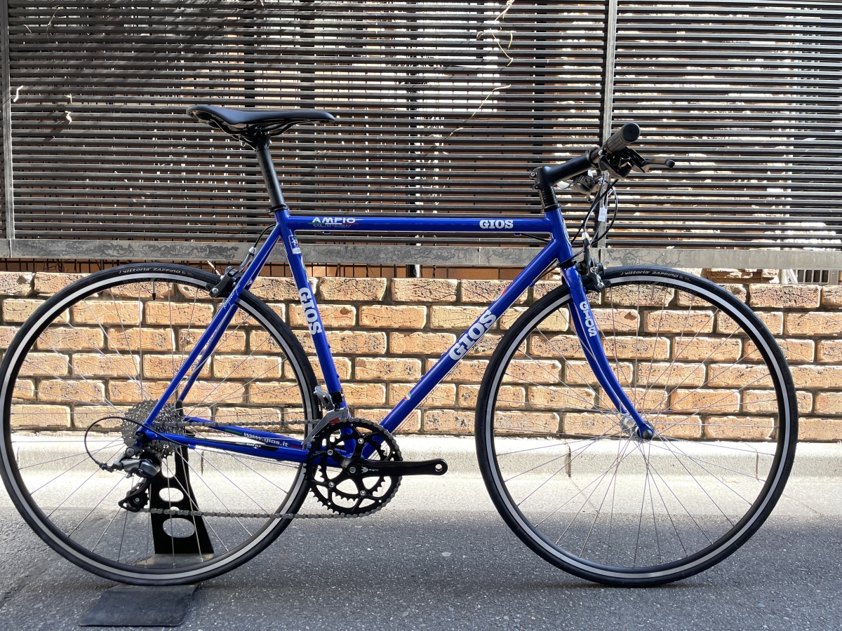 GIOS】「AMPIO」細身のフレームがお洒落なフラットバーロード！在庫