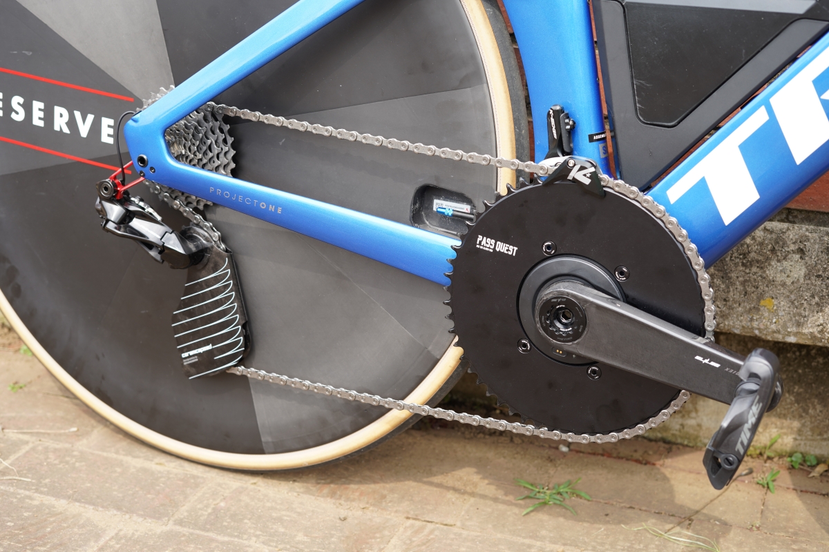 スタッフバイクカスタム】TTバイクをフロントシングル＆12速化