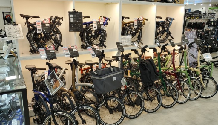 【BROMPTON】Pラインのご購入を検討中の方は是非この機会に！ポイント還元率up中です！ | Y's Road 横浜ワールドポーターズ店